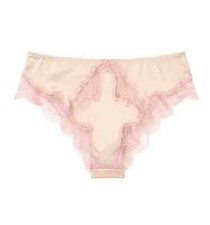 .vtg VICTORIAS SECRET DREAM ANGELS SATIN HIGH WAIST BRAZILIAN SLIP PANTY