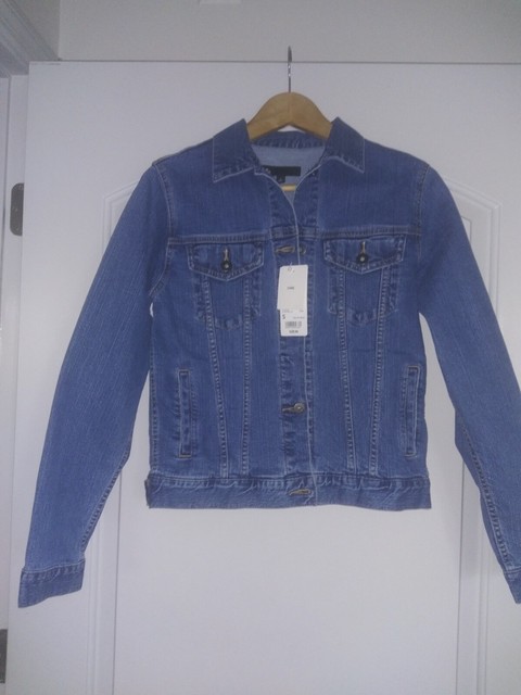 UNIQLO WOMEN BLUE DENIM JACKET NWT SIZE S | eBay