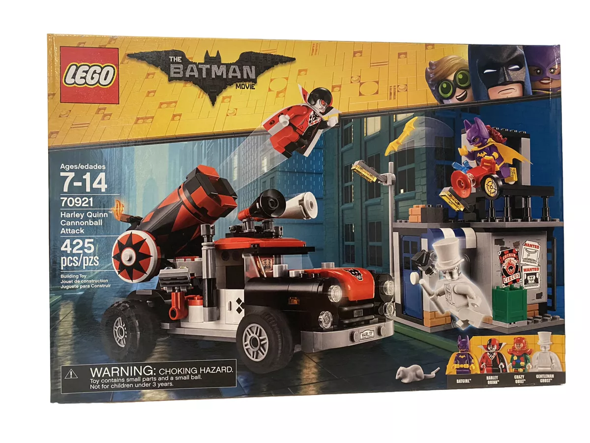 The LEGO Batman Movie: Harley Quinn Cannonball Attack (70921) Toys