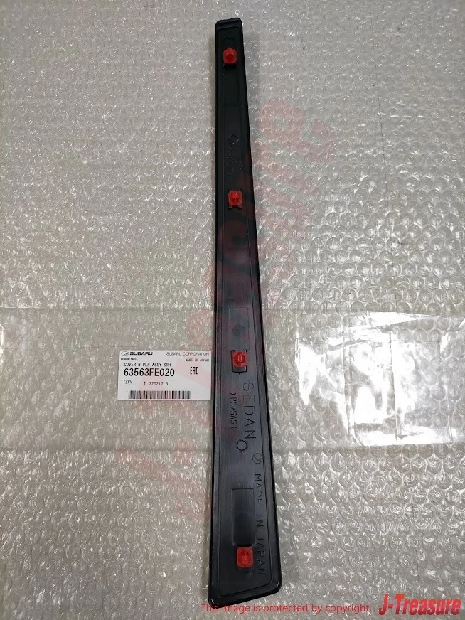 SUBARU IMPREZA WRX STi 2002-2007 Genuine B Pillar Cover Garnish RH & LH Set OEM - Imagem 4 de 4