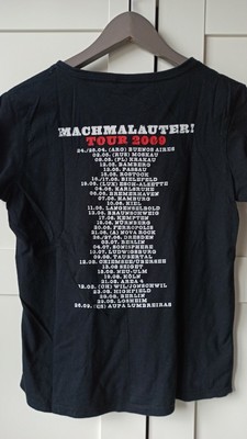 Die Toten Hosen Tour T Shirt Mach Mal Lauter 2009 Damen Ebay