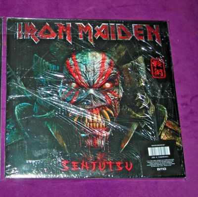 IRON MAIDEN : Senjutsu Amazon SILVER Exclusive Vinyl Set 3 LP 2021