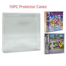 10 Clear Box Protectors For Nintendo GAME BOY COLOR / ADVANCE /VIRTUAL Cases CIB
