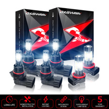 For Honda Odyssey 2005-2010 6000k 6x Led Headlight Fog Light Bulbs Combo Kit