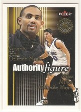 GRANT HILL MIKE MILLER ROOKIE SN /1250 2000-01 FLEER AUTHORITY FIGURE 15 MAGIC