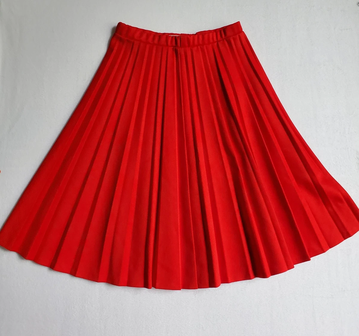 Next red pleated skirt cheap