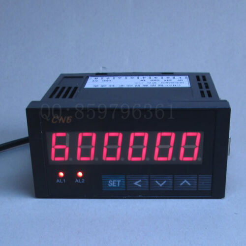 Digital LED 6 Bit Frequency Counter Meter Relay Output - Afbeelding 1 van 5