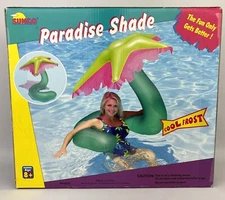 Vintage Sunco Paradise Shade Palm Tree Pool Float 40 in. 1999 New Sealed Rare