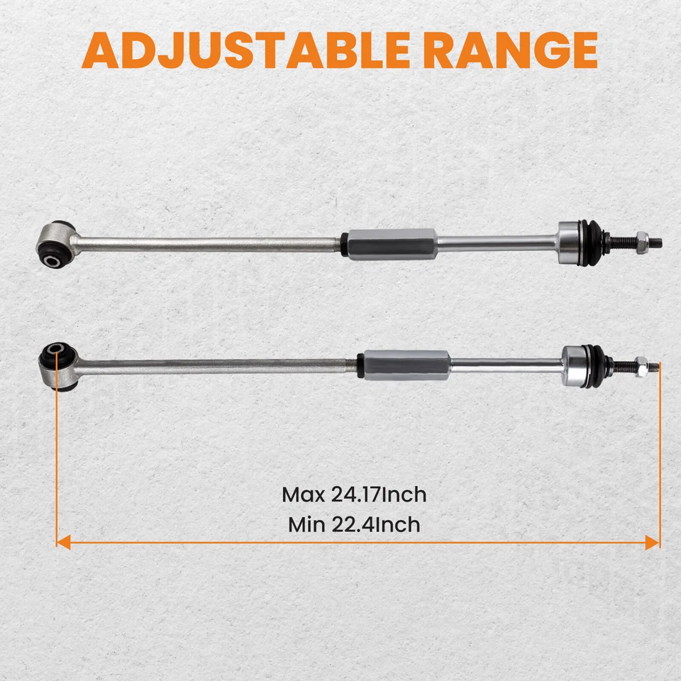 Barra de amarre trasera del lado del conductor y del pasajero 2 piezas para Jaguar F-Type S-Type XF XFR XJ8 Foto 3 de 4