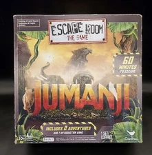 JUMANJI Escape Room The Game Family Fun Identity Games 2018 New Open Box Read