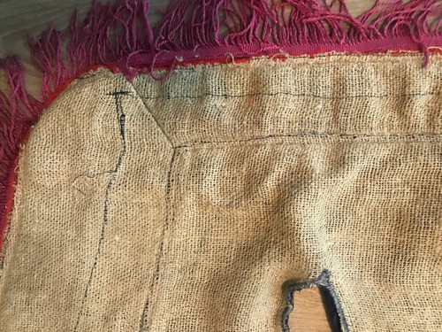 Rare Antique Horse Blanket Napoleonic War & Peace Waterloo Napoleon Movie Prop - Picture 12 of 12