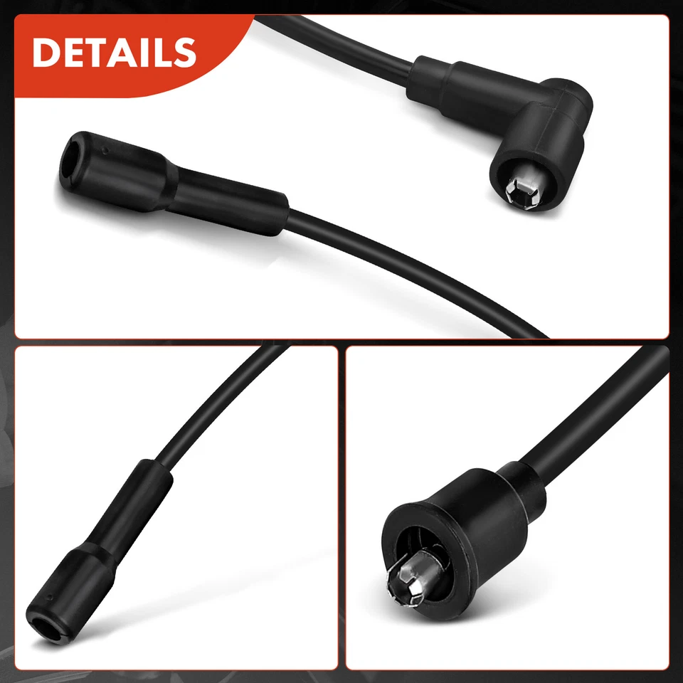 7x Ignition Cable para Opel Commodore A B C Diplomat B Monza A Omega - Imagen 3 de 4