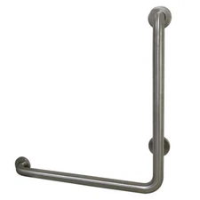 Kingston Brass 24"x 24" L-Shaped Grab Bar - Left Hand
