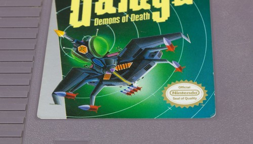 Galaga: Demons of Death Video Game for Nintendo NES Cleaned, Tested & Working - Picture 3 of 5