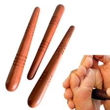 Massage Stick Reflexology Thai Pain Wood Foot Hand Massager Health Therapy Body