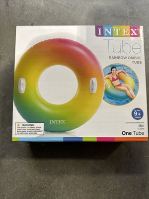 Intex Rainbow Ombré Dual Handle 48  Inner tube