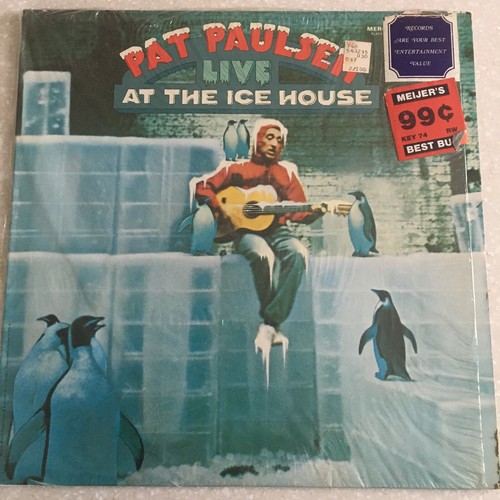 Pat Paulsen At Ice House STEREO COMEDY VINYL Disc LP RECORD 1970'