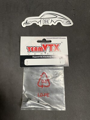 Team VTX Vertex Vintage RC Car Part # VRX-30744 Brake Linkage Set | eBay