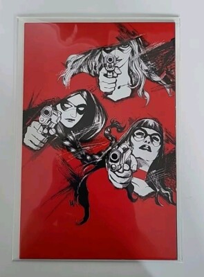 Scarlet Sisters #1 I, Lau Incentive Virgin Variant Cover, NM or Better