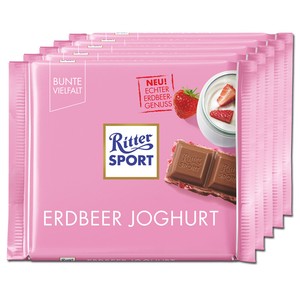 10 90 1kg Ritter Sport Erdbeer Joghurt Schokolade 5 Tafeln Ebay