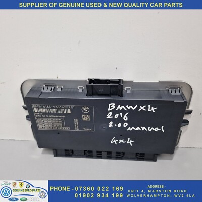 2016 BMW X4 XDRIVE 20D FOOTWELL LIGHT CONTROL UNIT MODULE 9383699 