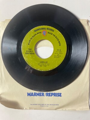 The Everly Brothers   Lucille / Crying In The Rain 45-Record VG