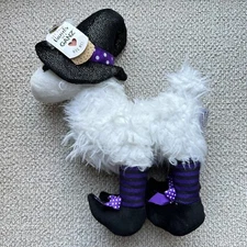 NWT Ganz Happy Llamaween Halloween Llama New 13” Witch Hat Plush Stuffed Animal