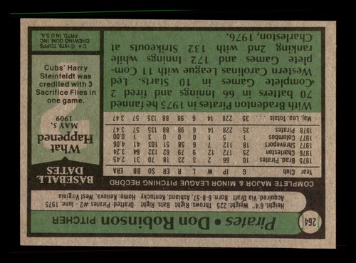 1979 TOPPS BASEBALL  181 TO 360 / SEE DROP DOWN MENU FOR CARD YOU WILL RECEIVE. - Picture 178 of 370