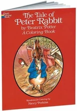 The Tale of Peter Rabbit Coloring Book- paperback, 9780486217116, Beatrix Potter