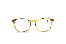 Panto Brille Fassung Herren Acetat Binocle France hell Schildpatt 50-18 mm EG2