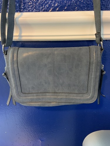 American Eagle Blue Medium Crossbody Handbag Purse Vintage - Picture 3 of 4
