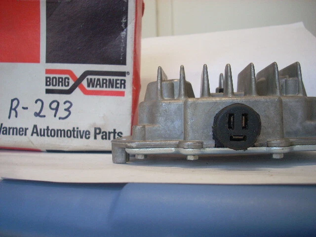 "NOS" BWD # R-293, regulador de voltaje, Dodge-1964-77, GMC- 1967-68, IH -1970, V8 Foto 2 de 3