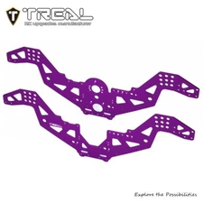 Losi MINI LMT Treal Machined Aluminum Chassis Set - Purple