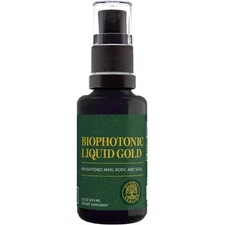 Global Healing Biophotonic Liquid Gold Supplement Spray - 1 Fl Oz