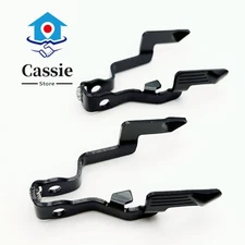 2-PACK OEM Style Glock Gen 5 Extended Raised Slide Release Lever 9x19 40 Black