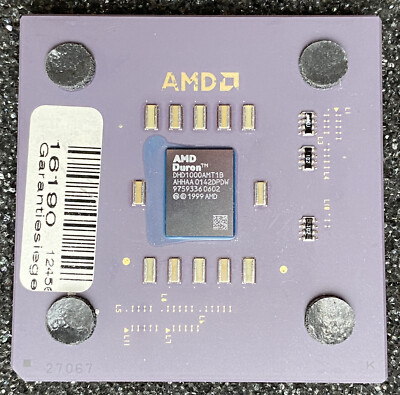 AMD Duron 1000 - DHD1000AMT1B Prozessor 1 GHz Sockel 462/A CPU