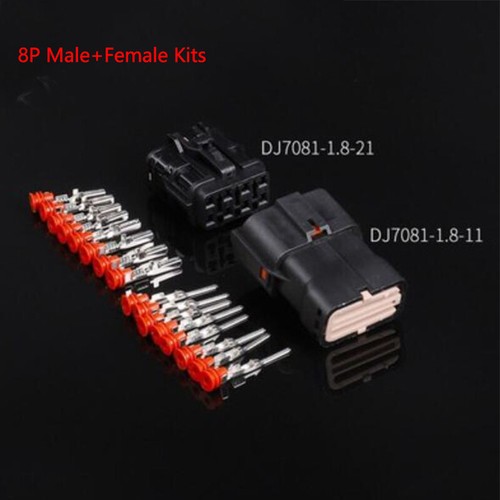 Car 1-16 Pin Sealed Waterproof Male & Female Electrical Wire Auto Connector Plug - Picture 12 of 14