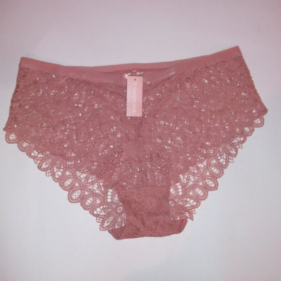 Thirdlove Panty 2X Cameo Allover Lace Mid Rise Full Coverage New