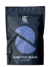 Hard Wax Beads,  1Lb Wax Beans for Hair Removal Sensitive Skin Lavender