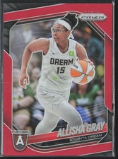 2025 Panini Prizm WNBA #16 Allisha Gray Red Prizms #/299
