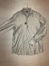 Hugo Boss Shirt Mens Slim Fit Button Up Long Sleeve 17