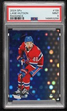 2024-25 SPx Rookies Radiance 91/100 Lane Hutson #139 PSA 9 MINT 6hh