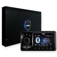 Wet Sounds WS-MC1 Marine Media System with Full-Color LCD BT 4 Zone Control
