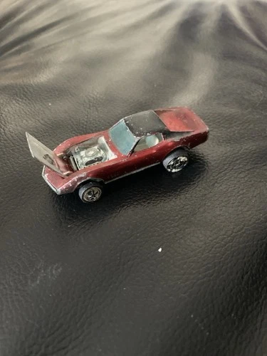 Vintage 1967/68 Hot Wheels Redline Red Custom Corvette
