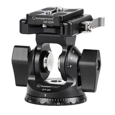 DT-03 Two-Way Tilt Head with Lever Lock Clamp & QR Plate Arca Compatible