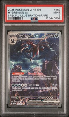 HYDREIGON ex 2025 PSA 10 特別アートレア 2025 POKEMON WHT EN-WHITE FLARE SPECIAL ILLUSTRATION RARE