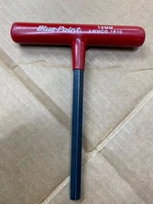 Blue-Point AWCG1610 10mm 6 Point Hex Allen Key T Handle Red Rubber Handle