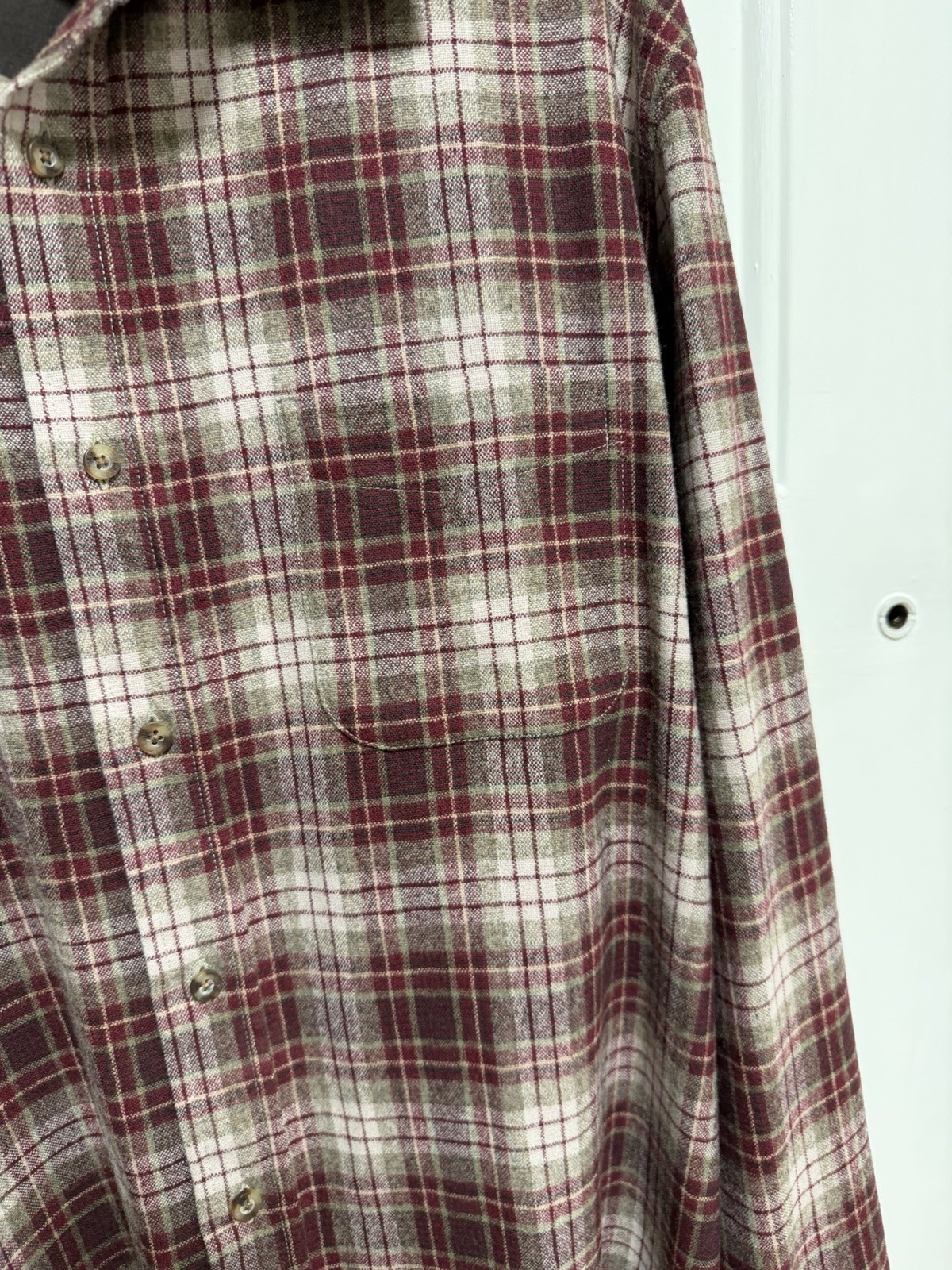 Pendleton Fireside Plaid Wool Blend Button-Up Shi… - image 3