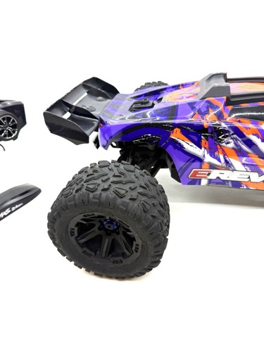 Traxxas E-Revo 2.0 Brushless 1/8 Rc Truck With Upgrades Clean 6S Purple - Picture 10 of 17