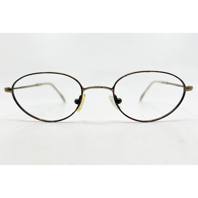 Modo 141 Eyeglasses Frames Brown Tortoise Oval Italy 46-20-140 Womens